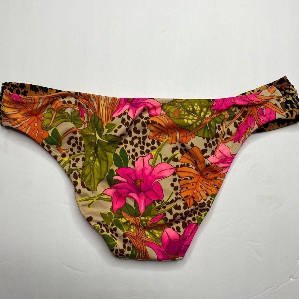 Pink Floral Bikini Bottom - Picture 5 of 5